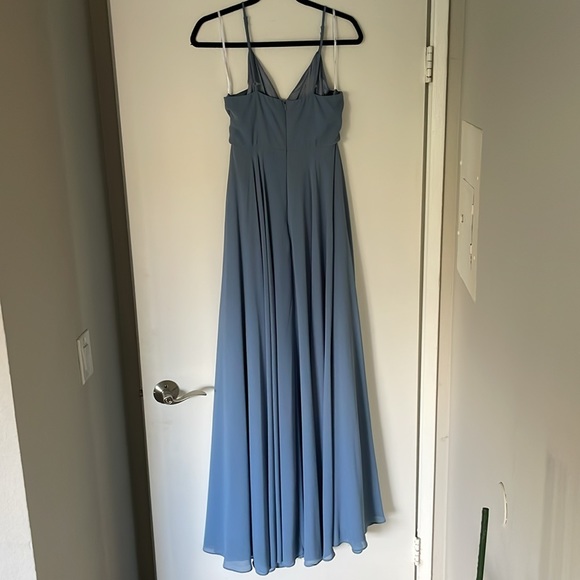 Lulus All About Love Slate Blue Maxi Dress - Picture 5 of 5